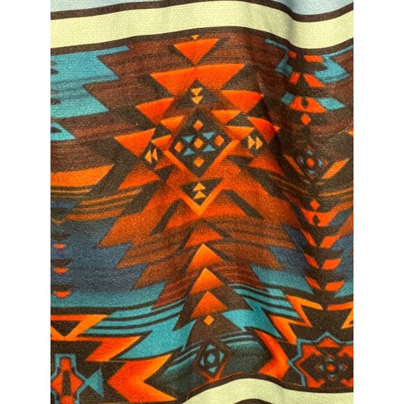 Women’s Yellowstone Jacket Poncho 3XL Pockets Hood Aztec Bell Sleeves - Picture 9 of 12